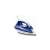 Tefal Virtuo FV1711 steam iron, white and blue, with Durilium soleplate