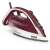Tefal Ultragliss Plus steam iron, red and white, with Durilium soleplate