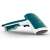 Tefal Access Steam First handheld steamer, angled view, green and white