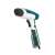 Tefal Access Steam First handheld steamer, angled view, green and white