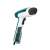 Tefal Access Steam First handheld steamer, angled view, green and white