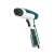Tefal Access Steam First handheld steamer, angled view, green and white