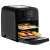 Friteza na zraku Tefal ActiFry Genius XL s hranom unutra, crna