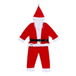Costum Moș Crăciun pentru băieți Flippy, mărimea 4-6 ani, set de 5 piese - Flippy Costume de Moș Crăciun