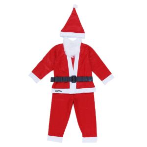Costum Moș Crăciun pentru băieți Flippy, mărimea 4-6 ani, set de 5 piese - Flippy Costume de Moș Crăciun