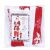 Mikulás Flippy® fiú jelmez, 4-6 év, 5 darab, Polar 141223449