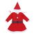 Flippy Lány Mikulás Jelmez 4-6 éves, Karácsonyi Ruha