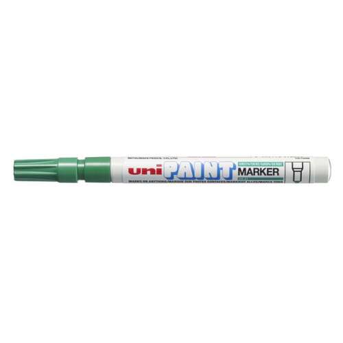 Uni Paint Marker, green, 0.8-1.2mm, for writing on any surface