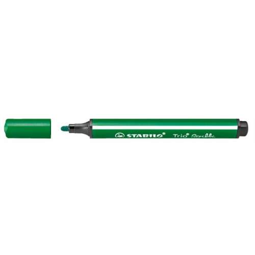 STABILO Trio Scribbi zielony marker, 1,5-2 mm, sprężysty grot