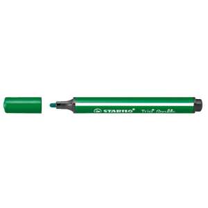 Zelený fixka STABILO Trio Scribbi, 1,5-2 mm, pružný hrot - Pomôcky na kreslenie