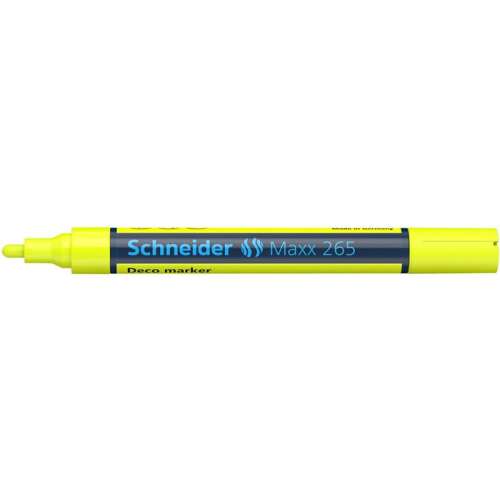 Schneider Maxx 265 yellow chalk marker