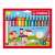 STABILO Trio Scribbi 14-color felt-tip pen set for kids, washable, 1.5-2 mm line width