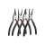 Bigstren snap ring pliers set of 4, for removing and installing snap rings