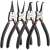 Bigstren 4-piece snap ring pliers set