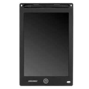 Kruzzel 10 inch black drawing tablet, front view - Toy