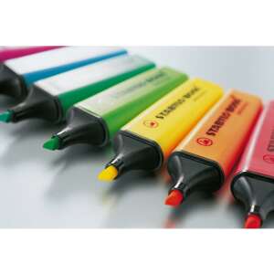 Stabilo Boss Original highlighter set, 6 different colors, 2-5 mm line width - STABILO