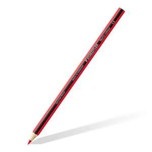 STAEDTLER Noris Colour 185 red colored pencil, single pencil, made in Germany - Colored Pencil