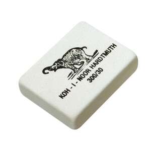 Guma KOH-I-NOOR Elefant 300/30, biela, s logom slona - Gumy