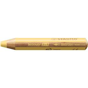STABILO Woody 3 in 1 Pastel, pastel yellow colored pencil - Colored Pencil