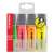 STABILO BOSS Original highlighter set, 4 pack, green, pink, orange, yellow