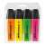 STABILO BOSS Original highlighter set, 4 pack, green, pink, orange, yellow