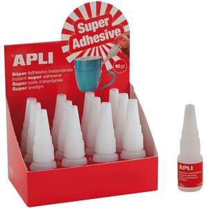 APLI Pillanatragasztó, 10 g, 12 db-os csomag - Irodai kiegészítő