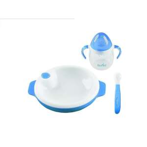 Nuvita Etető szett 6+ - 1491 Powder Blue 79122957 Gyerek tányérok, evőeszközök, étkészletek
