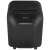 Fellowes Powershred LX200 iratmegsemmisítő, fekete, 12 lap kapacitás, 4x12 mm-es vágás, felülnézet