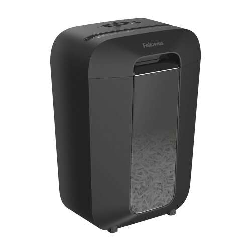 Fellowes Powershred LX70 iratmegsemmisítő, fekete, 11 lap, 4x40 mm-es vágás, DIN P-4 biztonsági szint