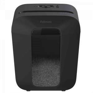 Fellowes Powershred LX41 Mikrokonfetti iratmegsemmisítő, fekete, 8 lap, 4x12 mm-es vágás - Fellowes