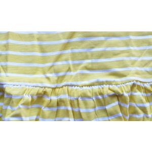 Knot So Bad Citromsárga-Fehér Csíkos Nyári Ruha 135855956 - Knot So Bad