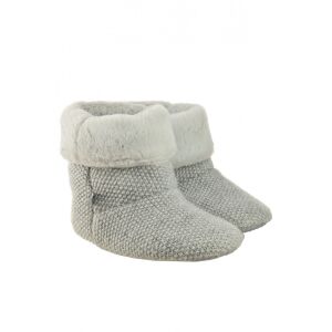 Okaidi Gyerek Szobacipő - Szürke - 27/28 130285048 - Puhatalpú cipő, kocsicipő