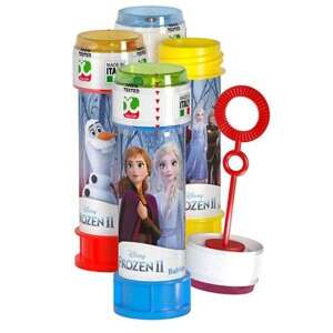 Frozen II Seifenblasenbläser mit Zauberstab, 60ml, mehrfarbig - Seifenblasen