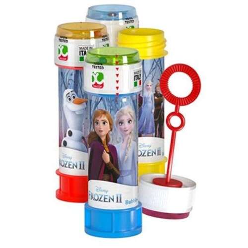 Frozen II Seifenblasenbläser mit Zauberstab, 60ml, mehrfarbig