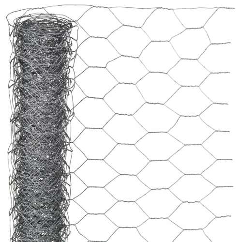Nature galvanized hexagonal wire mesh, 1 x 5 m, 40 mm