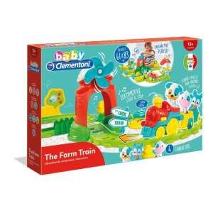 Clementoni farm Kisvonat szett 32902297 Fejlesztő játékok babáknak - Farm