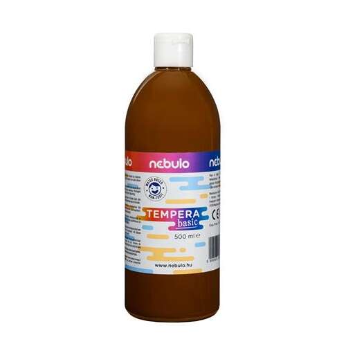 Темпера Nebulo Basic кафява, 500 ml