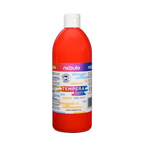 Nebulo Tempera Basic crvena boja, boca od 500 ml