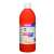 Nebulo Tempera Basic red paint, 500 ml bottle