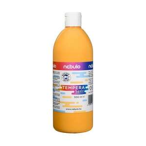 NEBULO Tempera Basic paint, 500 ml, yellow, for painting and crafting - Tempera paint