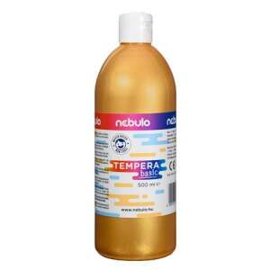 Nebulo Tempera Basic Gold 500ml - Tempera paint
