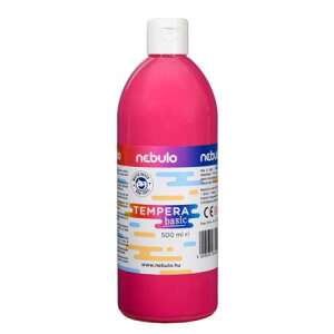 Nebulo Tempera Basic Pink Paint, 500 ml - Nebulo