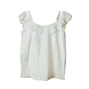 Lány Top - Fehér Pamut - Hímzett Díszítés 135856052 - Knot So Bad