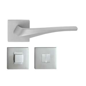 TWIN RACE P1601 WC/NI-MAT ajtókilincs szett ezüst színben - Ajtó