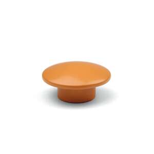 TULIP Sola narancssárga bútorgomb csavarral, közeli kép - Sola