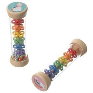 Hengeres színes csörgő - Unikornis és szivárvány 87617185 - FKP Toys