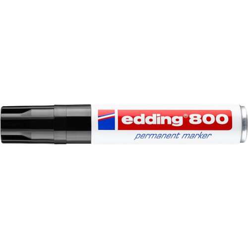 Marker cu alcool, 4-12 mm, tăiat, EDDING "800", negru