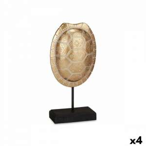 Dekoratív Figura Teknősbéka Aranysàrga 17,5 x 36 x 10,5 cm (4 egység) 79323551 