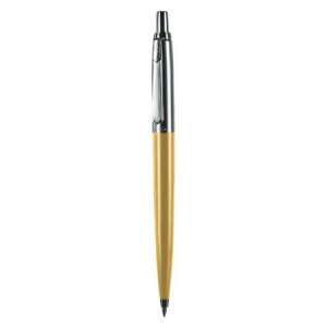 Guľôčkové pero, 0,8 mm, tlačidlové, žlté telo, PAX, modré 79326356 Perá