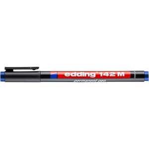 EDDING 142 M permanent pen, blue - Permanent marker